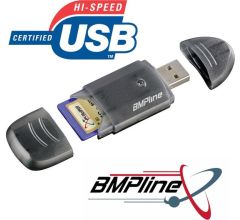 BMPline USB 2.0 SD Cardreader - SD Kaartlezer - SDHC - MMC