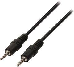 Valueline Jack stereo audiokabel 3,5 mm mannelijk - 3,5 mm mannelijk 0,50 m zwart