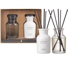 Geurstokjes Diffuser Set Genieters 2 x 50ml