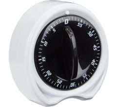 Relaxdays Mechanische Kookwekker - Eierwekker - 60 minuten - 8 x 4cm