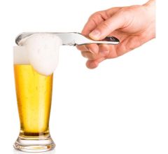 Bierafschuimer Vacuvin Bartender Beer Blade Bierspatel - Stainless Steel - 2 Stuks