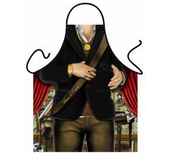 Oude maffia man - Grappig Leuk Schort Keukenschort