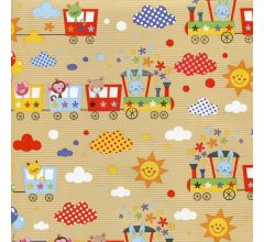 Kinderen - Luxe Kadopapier - Cadeaupapier - Inpakpapier - Extra lang en extra breed - 500 x 100 cm 