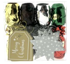 Cadeau Verpakking Versiering Set - Kerst - Lint, Strikken & Cadeau labels