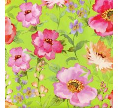 Bloemen - Luxe Cadeaupapier - Inpakpapier - 10 meter x 70 cm - 2 rollen