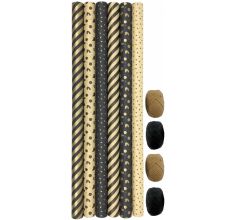 Benza cadeaupapier - 100% Recycled inpakpapier - 70 cm x 2 meter - 6 rollen