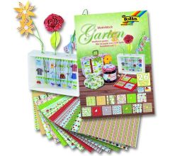 Folia Motiefpapier Hobby Creatief - Garden - Tuin - 24 x 34 cm.