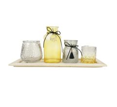 Theelichthouder set Ensemble 5-delig 40 cm