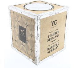 Oude Gebruikte Theekist - 23 x 23 x23 cm - 4