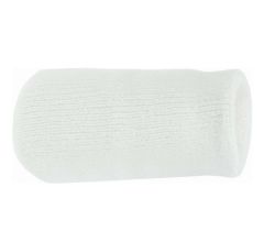Benza Pols Zweetbandjes - Wit 12 cm - 2 stuks