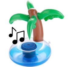 Drijvende Zwembad Luidspreker - Zwembadspeaker - Palmboom Eiland- Bluetooth - 5 Watt