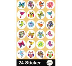 Fun Stickers - Cadeau Stickers - 96 stuks - 2 pakjes
