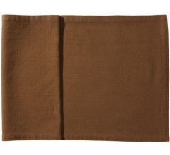 Pomax - Tafelloper - 100% katoen / 300 gram - Tabacco - Stone washed - 40 X 140 cm