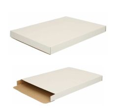 Brievenbusdoos quick A4+ Gelijmd Met Zijklep 350 x 250 x 28 mm - 2000 Stuks