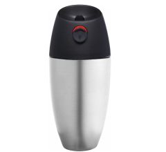 Premium RVS Koffiebeker Met Vacuumisolatie - To Go - Thermosbeker Reisbeker Push &amp; Drink - 300m