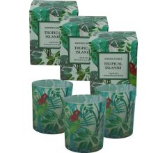 Tropical Islands geurkaarsen - 3 stuks