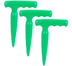 Pootstok kunststof - planthulp - bloembollen planten - verspeenstok - set van 3