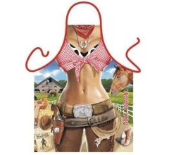 Cowgirl - Grappig Leuk Sexy Schort Keukenschort