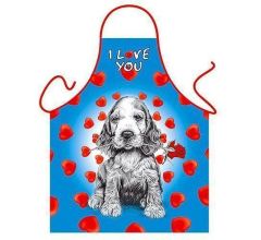 I love you-Ik hou van jou - Grappig Leuk Schort Keukenschort