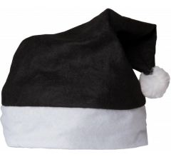 Benza Kerstmuts - Zwart - Vilt - One Size - 200 Stuks