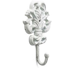 Wandhaak Kapstok Kapstokhaak - Wit - 19 x 10.5 x 4.5cm