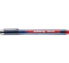 Edding 1800 0,7 Precisie Fineliner Rood