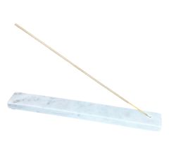 Premium Wierookhouder Massief Marmer 25.5 x 3 x 1.5 cm