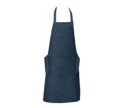 Benza Schort Keukenschort - Denim - Jeans - Spijkerstof - 75 x 85 cm