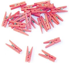 Folat - Knijpers Roze 24 stuks