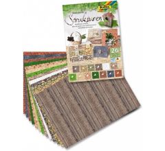 Folia Motiefpapier Hobby Creatief - Structuren -  24 x 34 cm.
