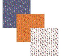 Assortiment Sinterklaaspapier Inpakpapier Cadeaupapier - 200 x 70 cm - 9 rollen