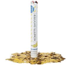 Confetti Kanon XL  40 cm - Bananen - metallic confetti shooter - party popper - 1 Stuks