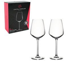 Cristal d'Arques - Set van 2 witte wijnglazen - 300ml