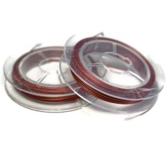 Metaaldraad 0.38 mm Indian Red 10 Meter - 2 Stuks