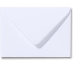 Benza Wenskaart Enveloppen - Langwerpig 16,2 x 11,4 = C6 - Wit - 50 Stuks