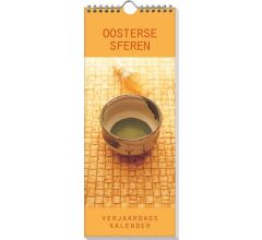 Oosterse Sferen - Verjaardagskalender - 13 X 33 cm