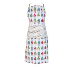 Clayre & Eef - Katoenen - Schort - Robots - 70 x 85 cm