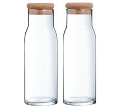 Luminarc Karaf Funambule 1 liter met KurkStop - 2 Stuks