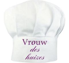 Benza Koksmuts voor volwassenen - Vrouw des huizes