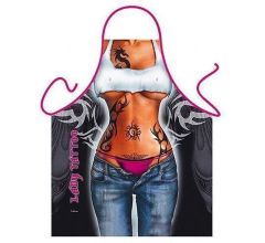 Tattoo Vrouw - Grappig Leuk Sexy Schort Keukenschort