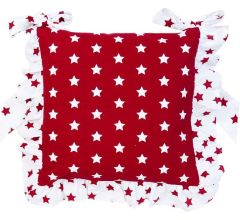 Clayre & Eef - katoenen Kussenhoes - Sterren - Catch a Star - 40 x 40 cm