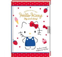 Dagboek met slot Hello Kitty - LOS