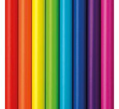 Gekleurd assortiment cadeaupapier inpakpapier - 200 x 70 - 5 rollen