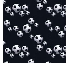 Voetballen Kaftpapier Schoolboeken - 500 x 50 cm - 3 rollen