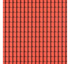 Dakpannen cadeaupapier inpakpapier - 3 rollen