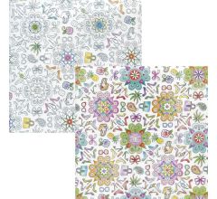 Assortiment kadopapier cadeaupapier inpakpapier - 100 x 70 cm - 8 rollen