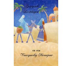 Dubbele Religieuze Kerstkaarten 12 - 6 stuks