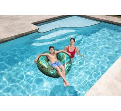 Zwemband Zwemring Snake - 106 x 106 x 27 cm - Groen