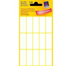 Huismerk Avery 3076 Handmatige Etiket 38x14mm