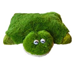Swizzel Knuffelkussen Kikker - 55 x 50 cm